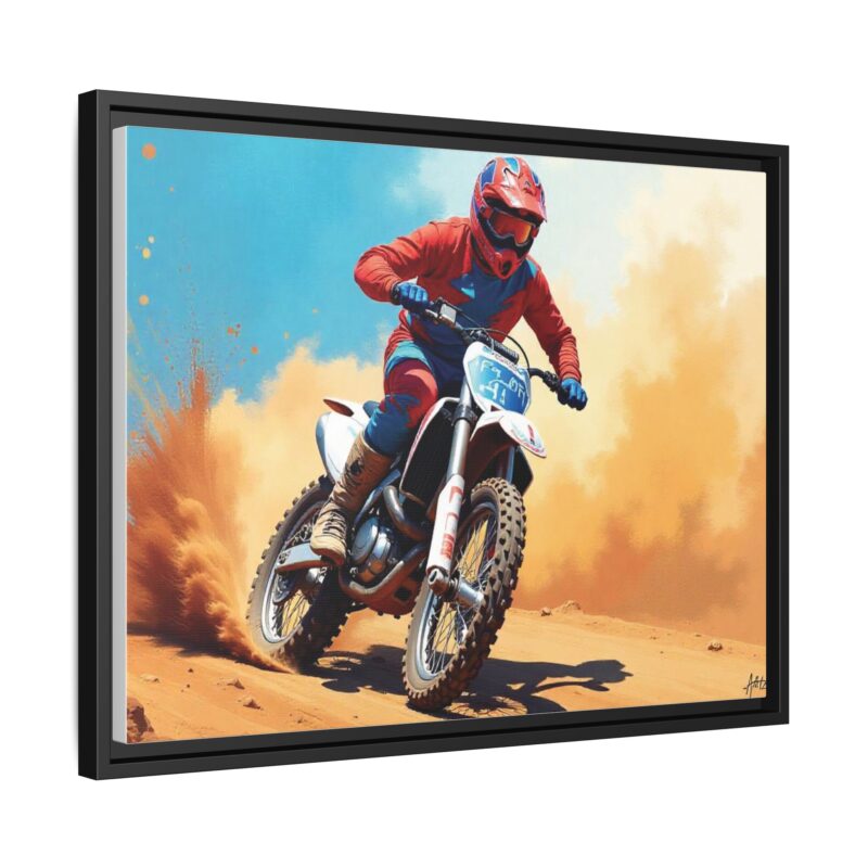 Wall Art  thrilling energy of motocross racing - Image 23