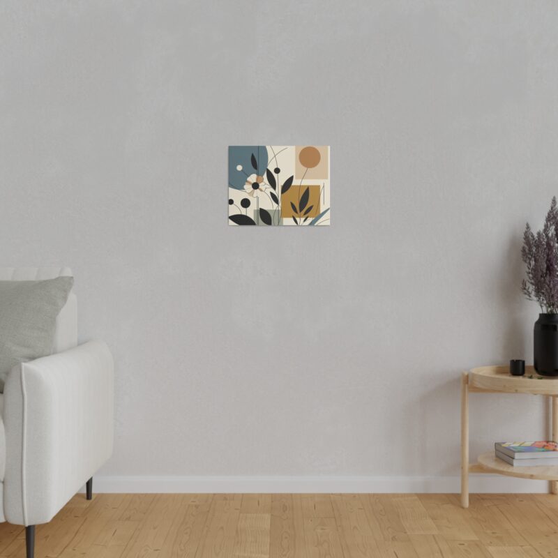 Pop Floral Abstract art on Canvas A Bold and Vibrant Statement - Image 8