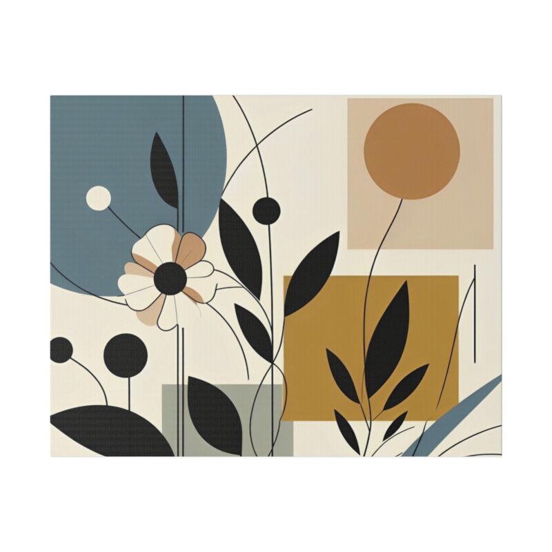 Pop Floral Abstract art on Canvas A Bold and Vibrant Statement - Image 14