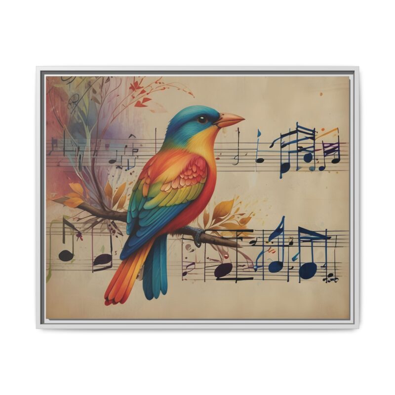 Modern Minimalist Music Art Featuring Birds and Nature - Image 166
