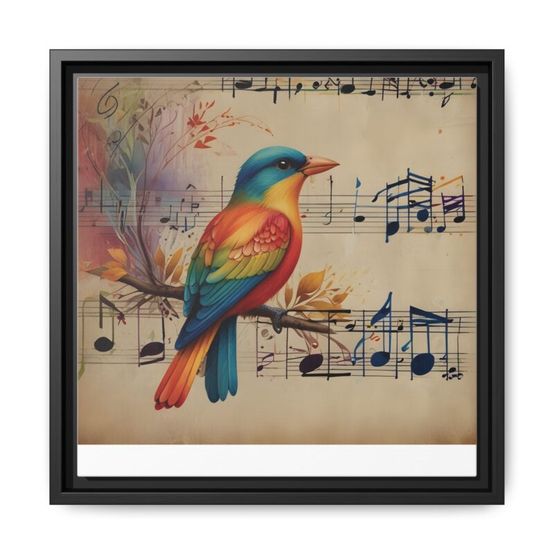 Modern Minimalist Music Art Featuring Birds and Nature - Image 42