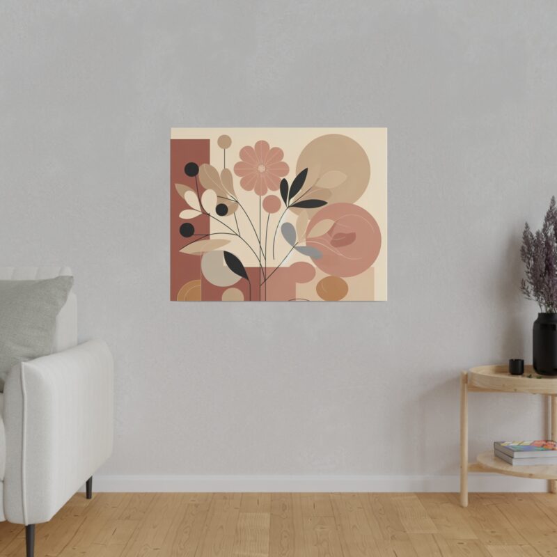 Floral Pop: Canvas Art a Modern Twist on a Classic Theme - Image 65