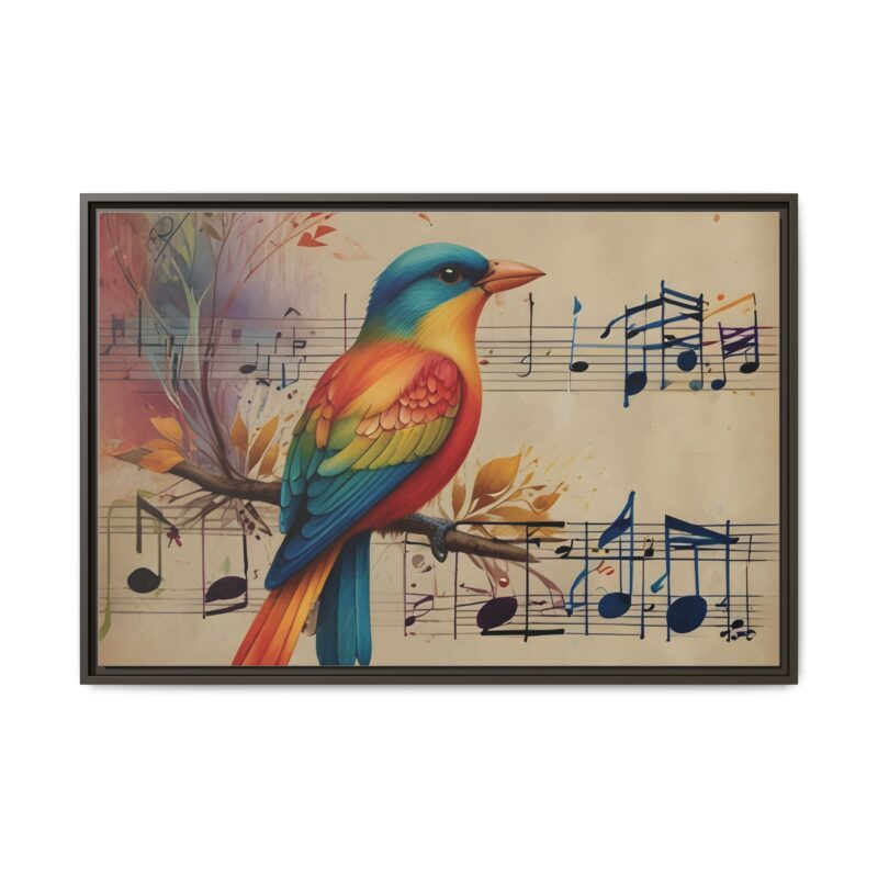 Modern Minimalist Music Art Featuring Birds and Nature - Image 108