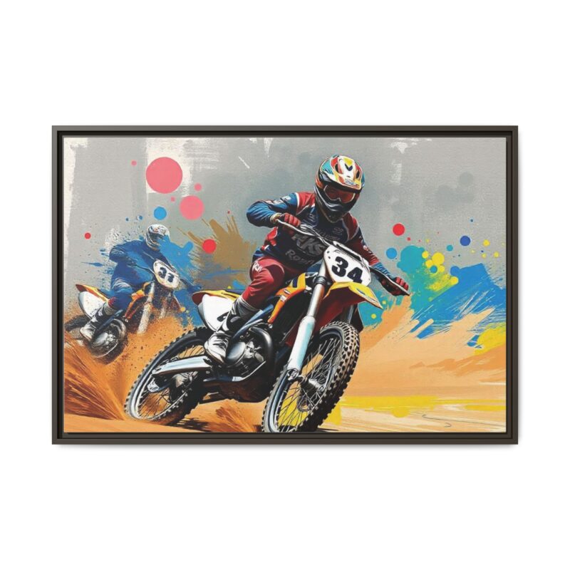 Canvas Wall Art Motocross Rider - Image 96