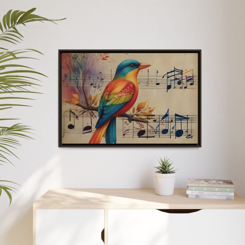 Modern Minimalist Music Art Featuring Birds and Nature - Image 107