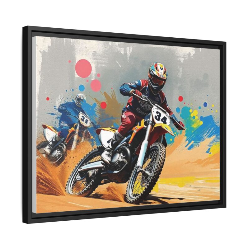 Canvas Wall Art Motocross Rider - Image 23