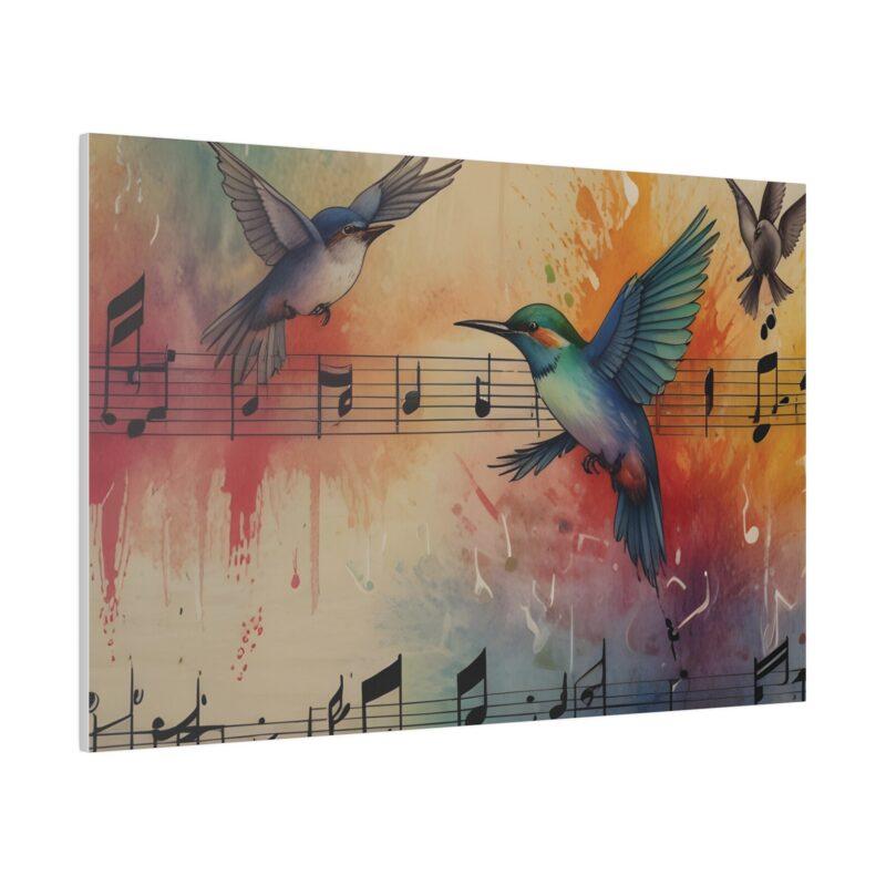 Vibrant Digital Abstract Art with Nature and Bird Elements - Image 3