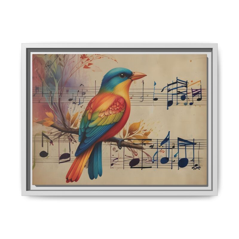 Modern Minimalist Music Art Featuring Birds and Nature - Image 74
