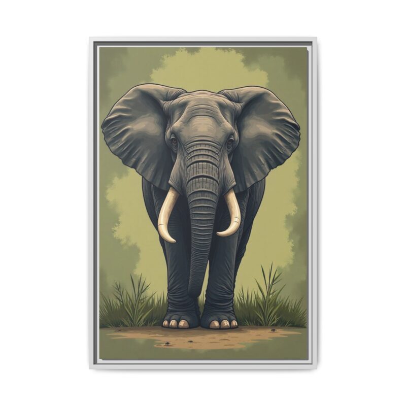 Canvas Elephant Wall Art - Image 86
