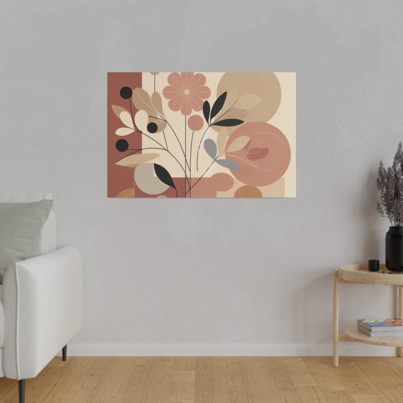 Floral Pop: Canvas Art a Modern Twist on a Classic Theme - Image 29