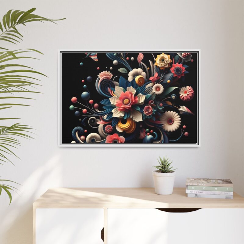 Elevate Your Space with Stunning Floral Abstract Wall Art - Image 112