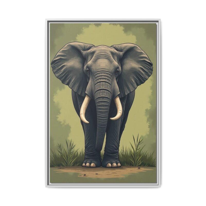 Canvas Elephant Wall Art - Image 102