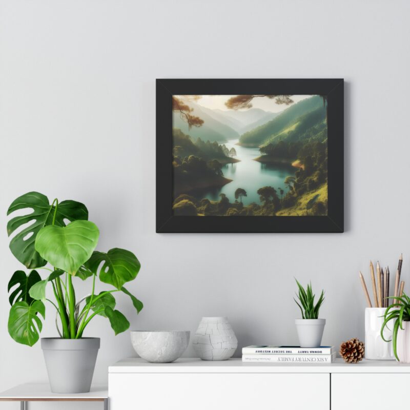 Mountain Majesty: Canvas Wall Art of a Peaceful Stream and River for Living Room and Office Décor" - Image 10