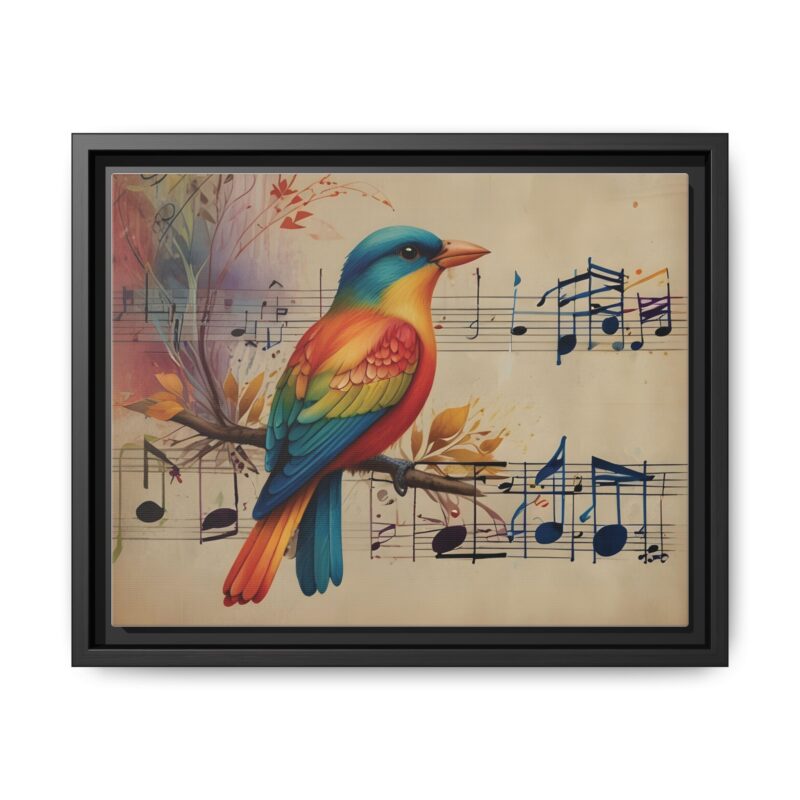 Modern Minimalist Music Art Featuring Birds and Nature - Image 10