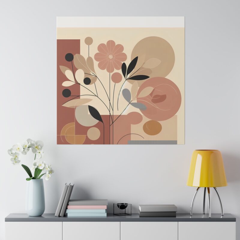 Floral Pop: Canvas Art a Modern Twist on a Classic Theme - Image 101