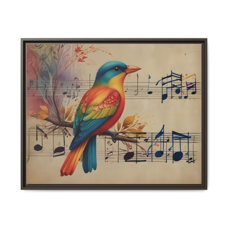 Modern Minimalist Music Art Featuring Birds and Nature - Image 162