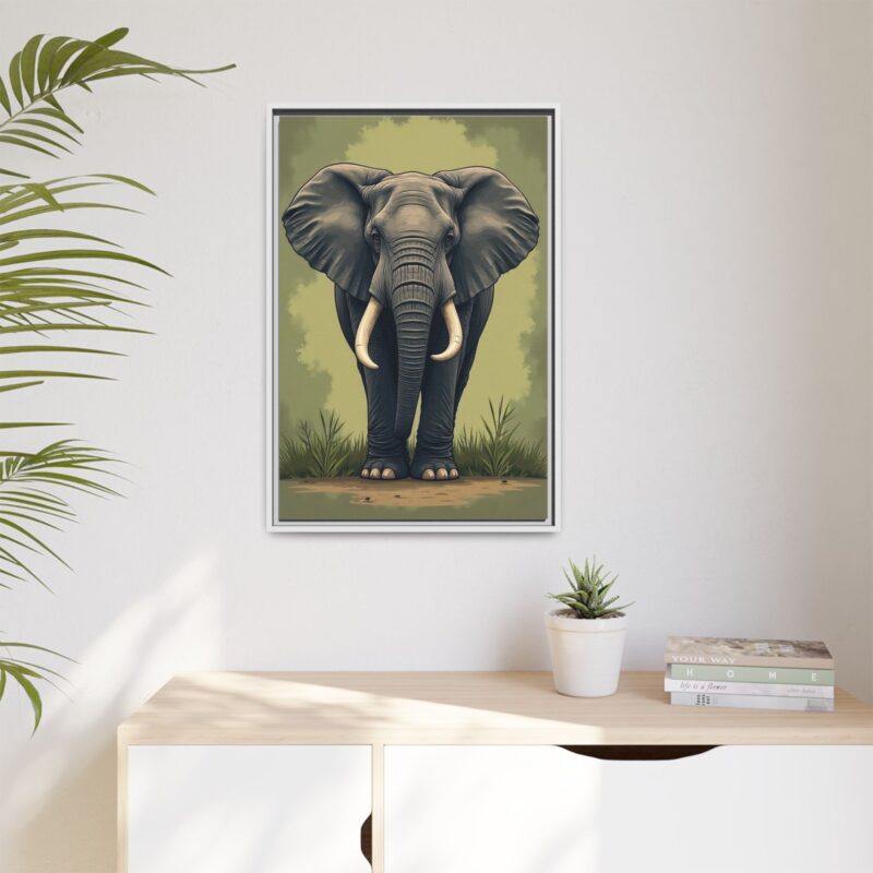 Canvas Elephant Wall Art - Image 88
