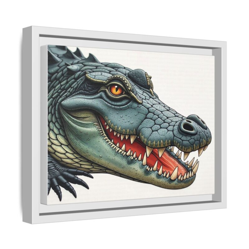 Canvas Print - Alligator Head Close-Up - Image 47