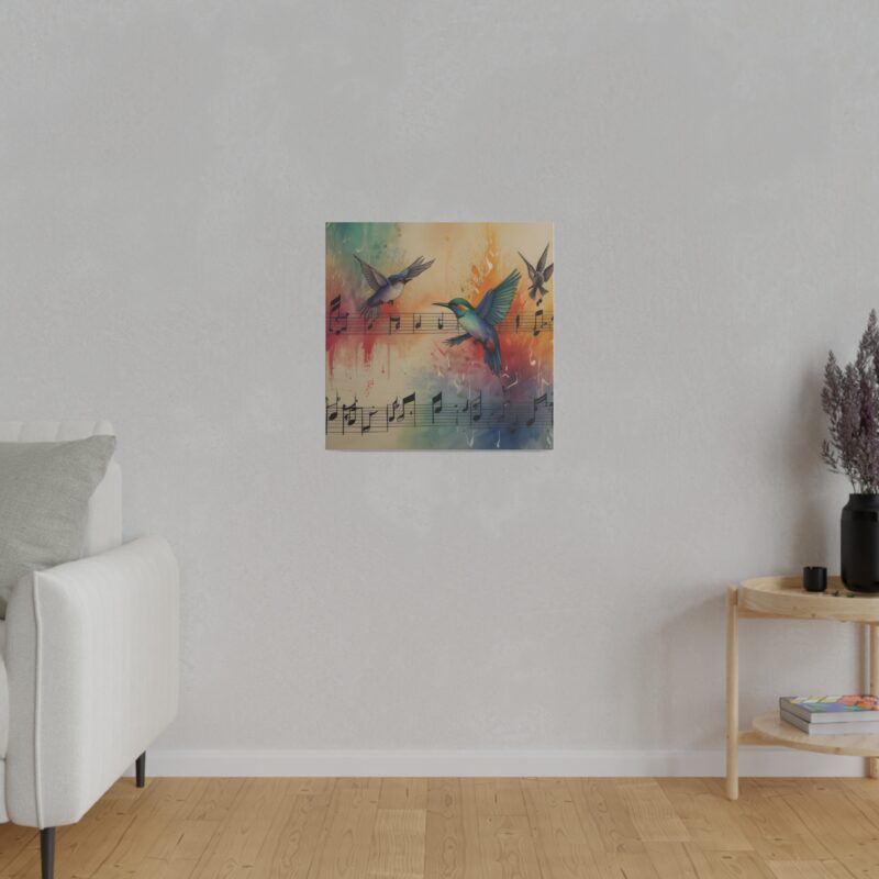 Vibrant Digital Abstract Art with Nature and Bird Elements - Image 97