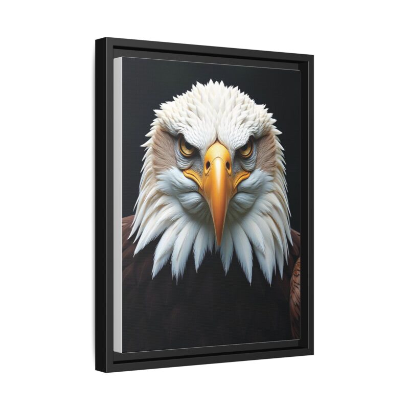 Canvas Art Print on Intense Stare of the Bald Eagle - Image 15