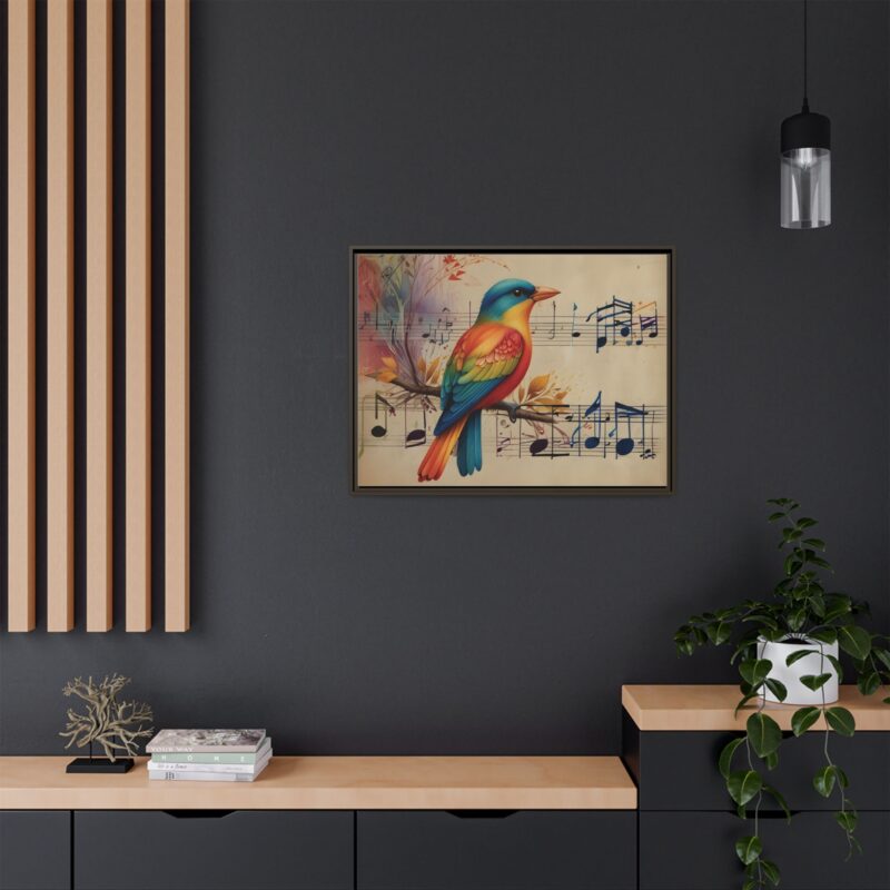 Modern Minimalist Music Art Featuring Birds and Nature - Image 103