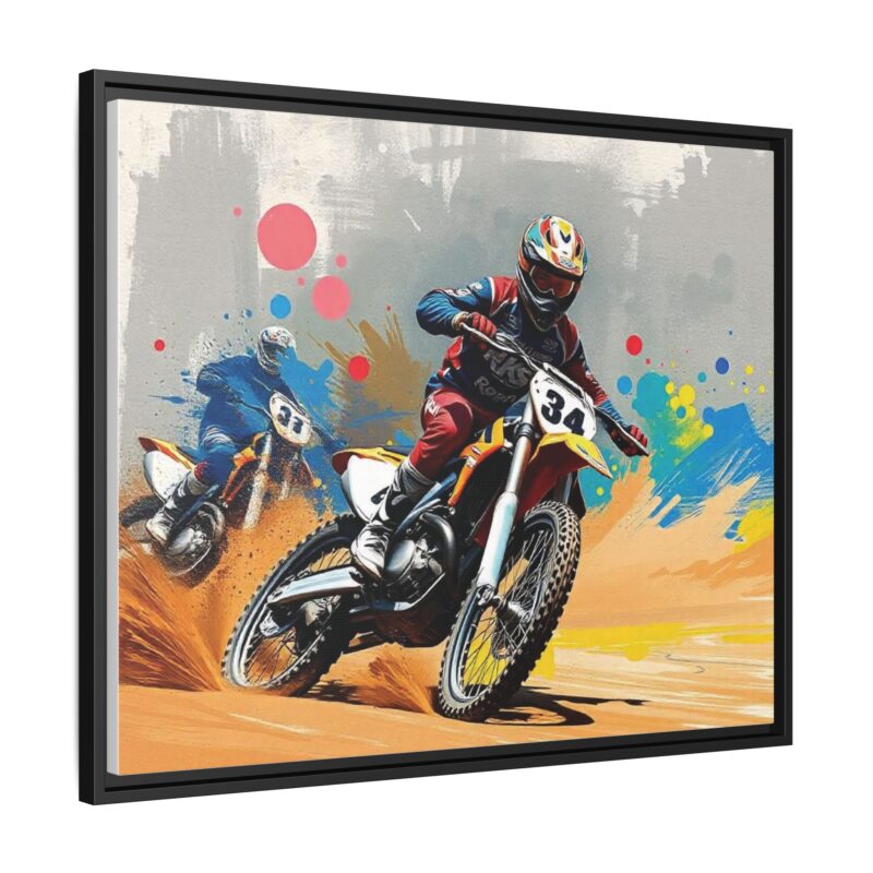 Canvas Wall Art Motocross Rider - Image 123