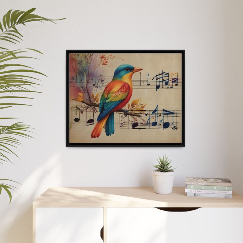 Modern Minimalist Music Art Featuring Birds and Nature - Image 157