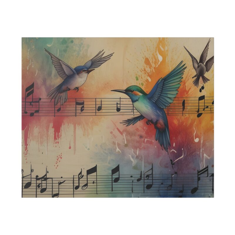 Vibrant Digital Abstract Art with Nature and Bird Elements - Image 92