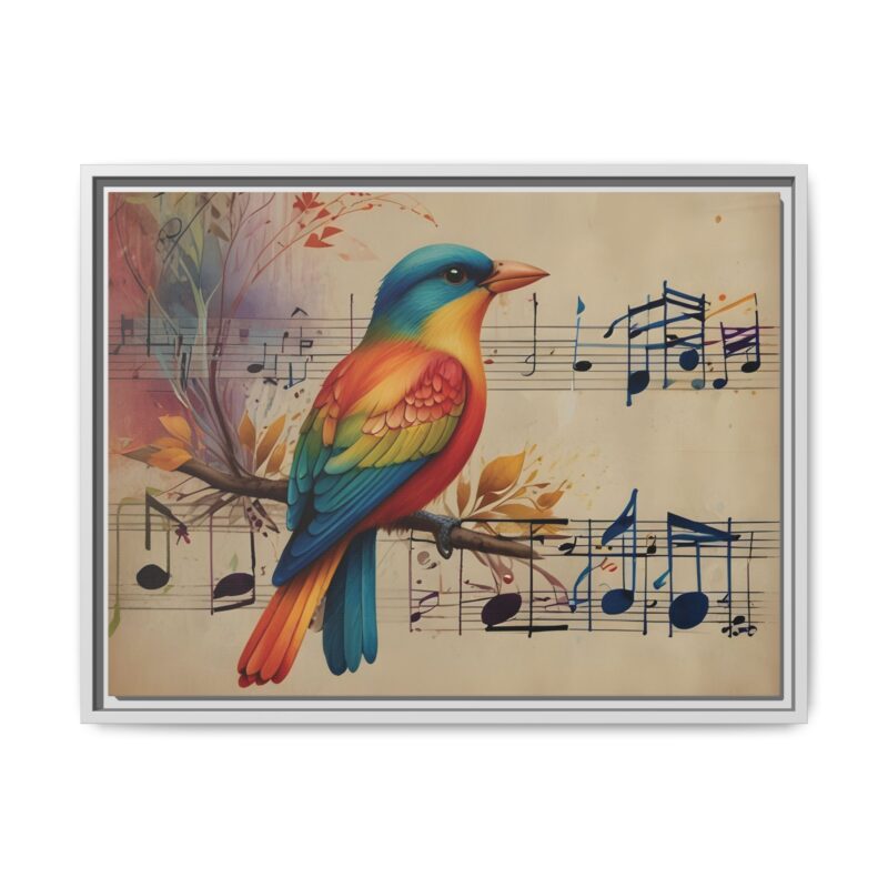 Modern Minimalist Music Art Featuring Birds and Nature - Image 90