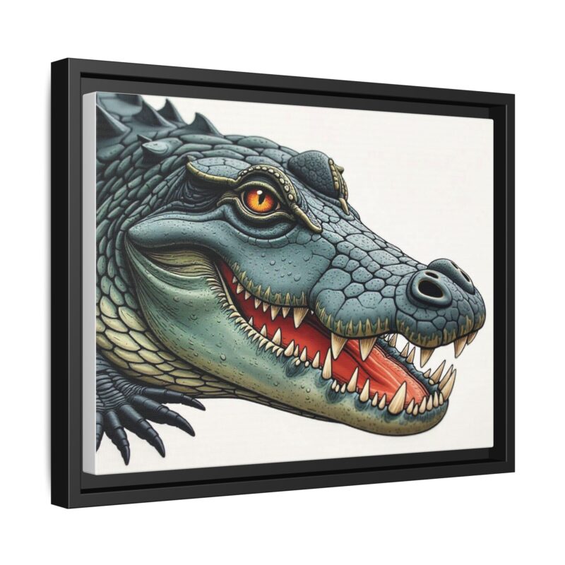 Canvas Print - Alligator Head Close-Up - Image 15
