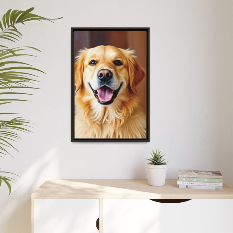 Canvas Art Print - Golden Retriever Dog - Image 83