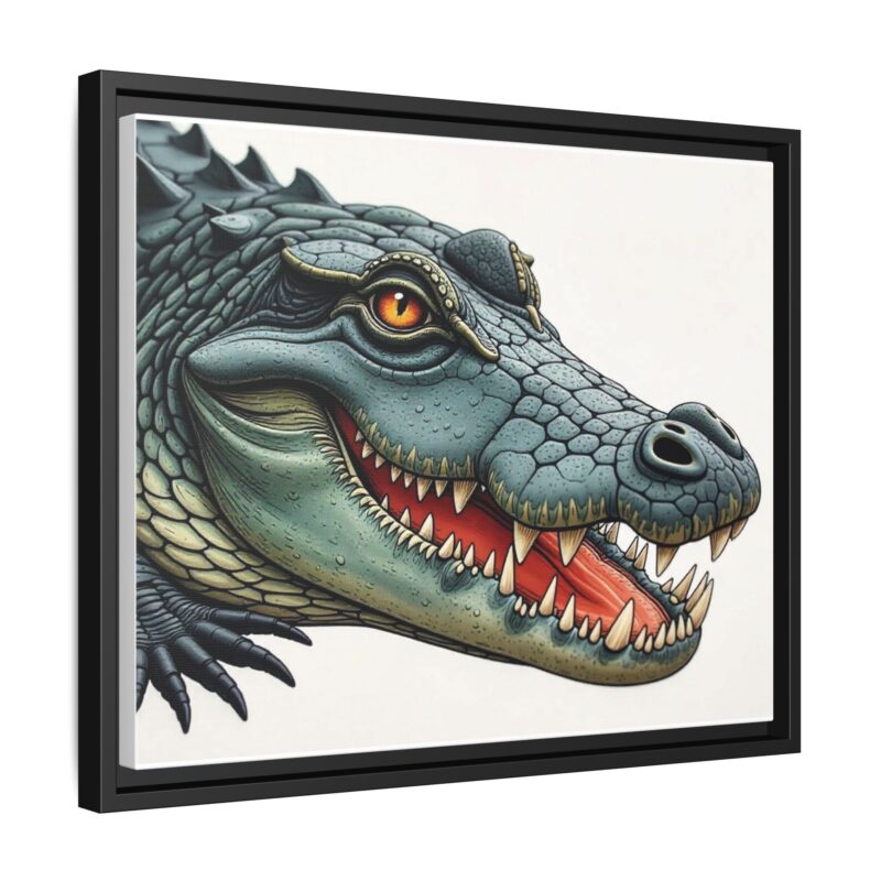 Canvas Print - Alligator Head Close-Up - Image 19