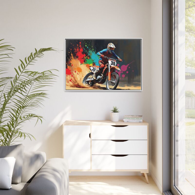Matte Canvas, Framed (Multi-color) - Image 119