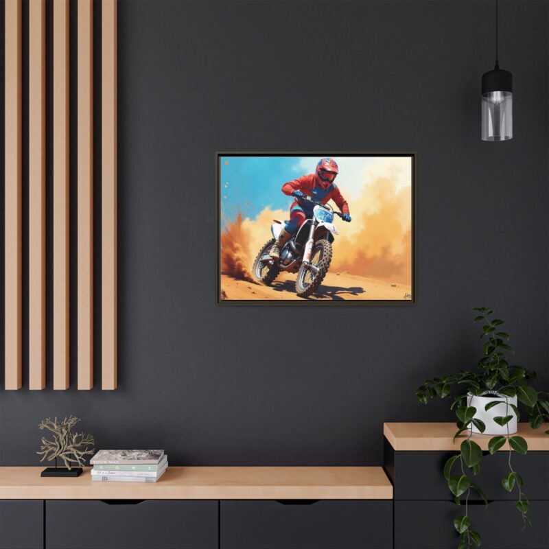 Wall Art  thrilling energy of motocross racing - Image 71