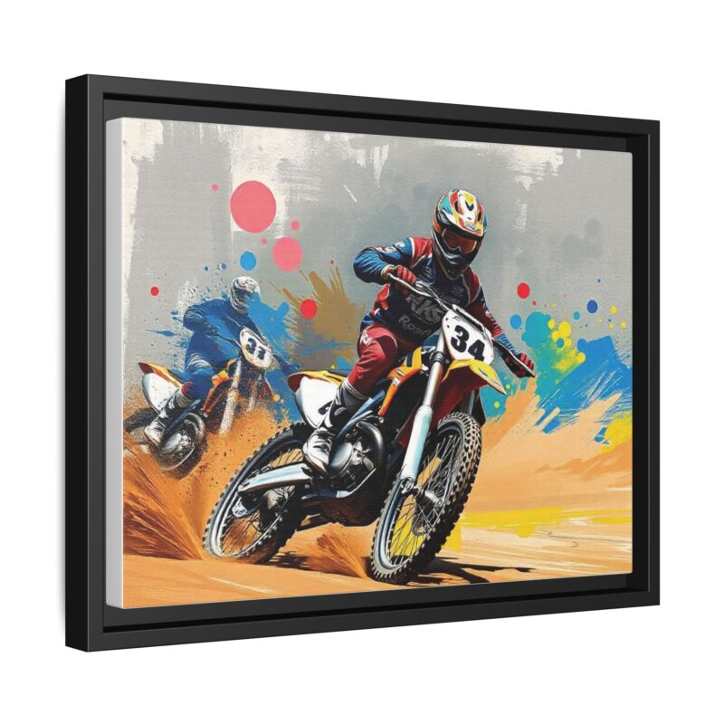 Canvas Wall Art Motocross Rider - Image 15