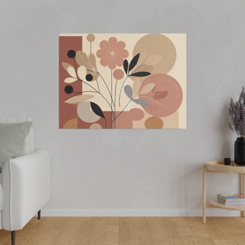 Floral Pop: Canvas Art a Modern Twist on a Classic Theme - Image 33