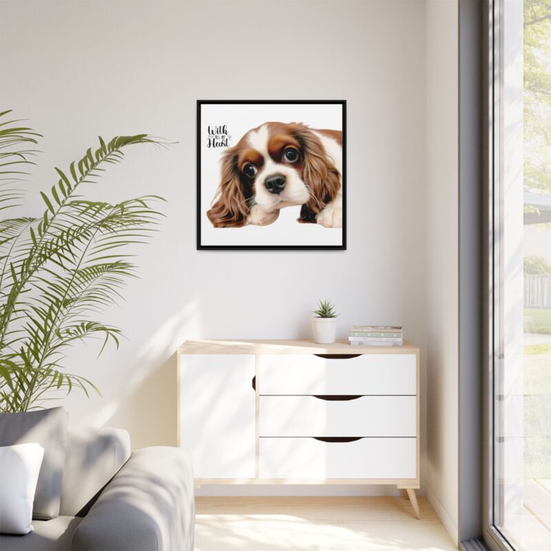 Canvas Art Print Cavalier King Charles Spaniel - Image 41