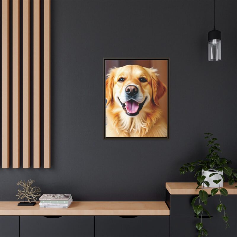 Canvas Art Print - Golden Retriever Dog - Image 128