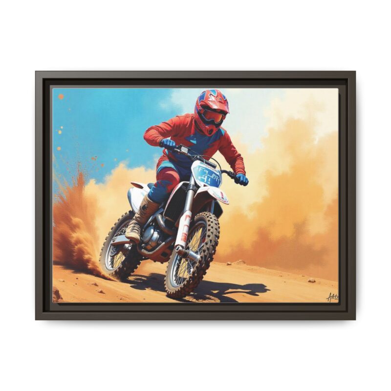 Wall Art  thrilling energy of motocross racing - Image 46