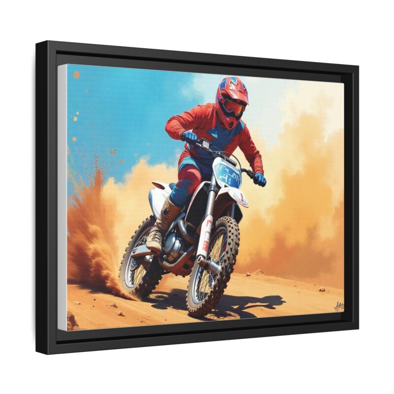 Wall Art  thrilling energy of motocross racing - Image 15