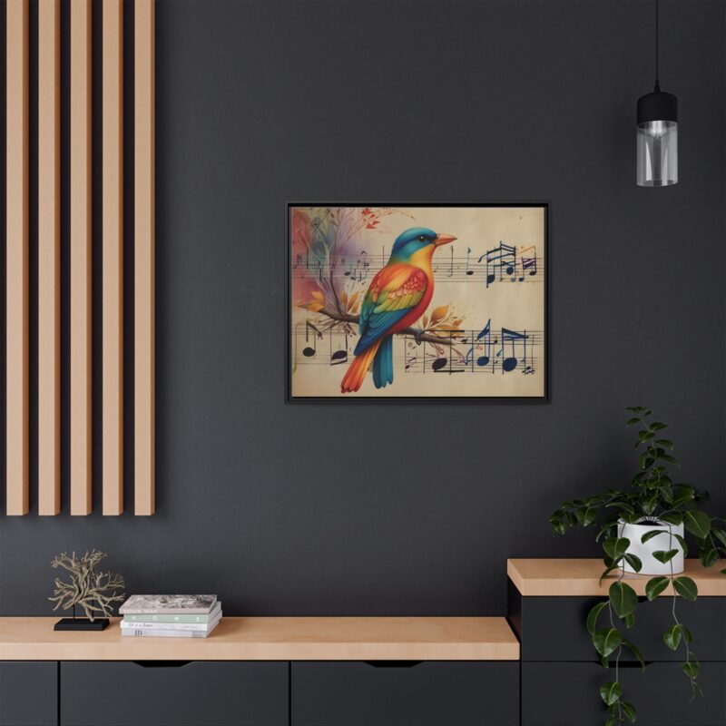 Modern Minimalist Music Art Featuring Birds and Nature - Image 28