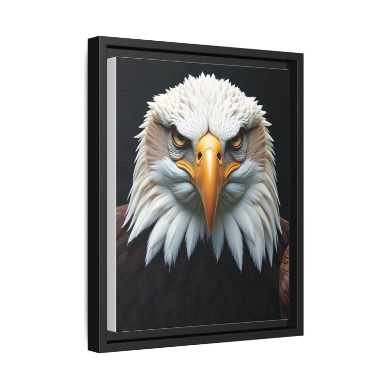 Canvas Art Print on Intense Stare of the Bald Eagle - Image 11