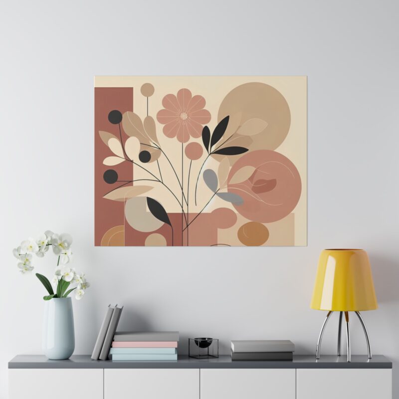 Floral Pop: Canvas Art a Modern Twist on a Classic Theme - Image 68