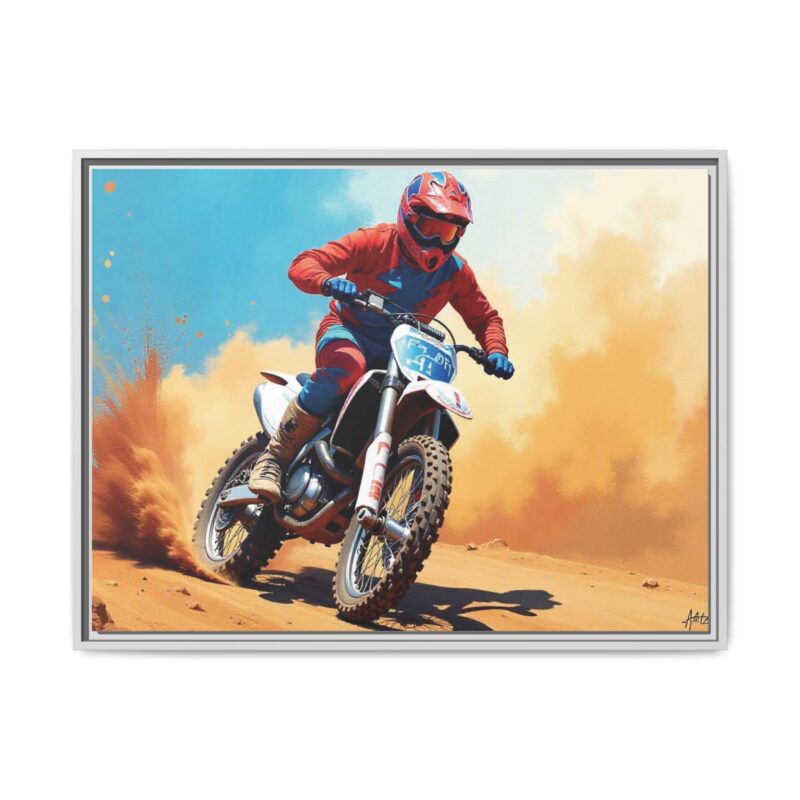 Wall Art  thrilling energy of motocross racing - Image 73