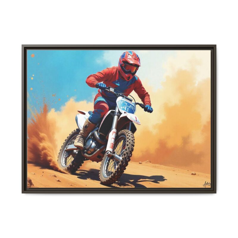 Wall Art  thrilling energy of motocross racing - Image 70