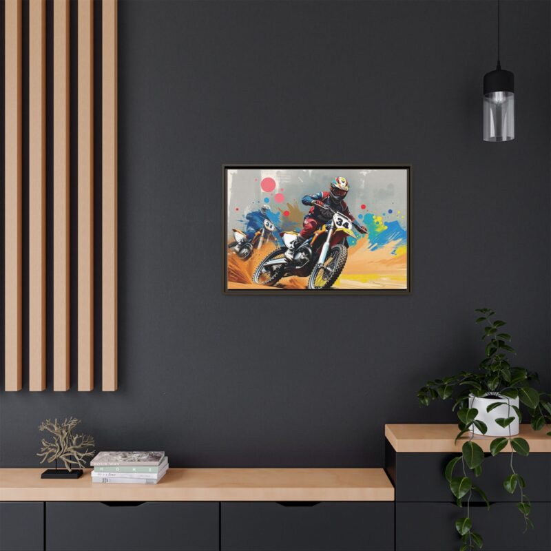 Canvas Wall Art Motocross Rider - Image 81