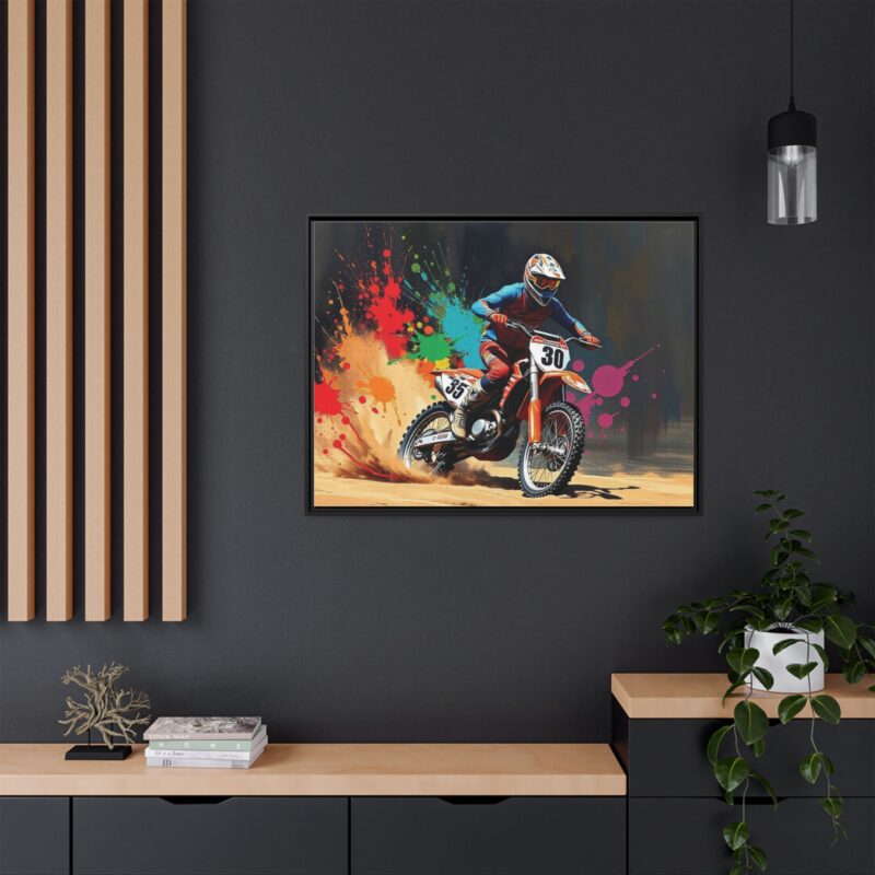 Matte Canvas, Framed (Multi-color) - Image 4
