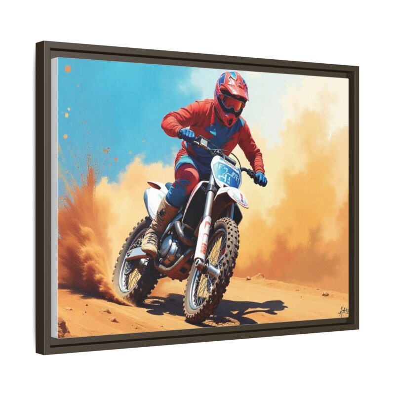 Wall Art  thrilling energy of motocross racing - Image 63