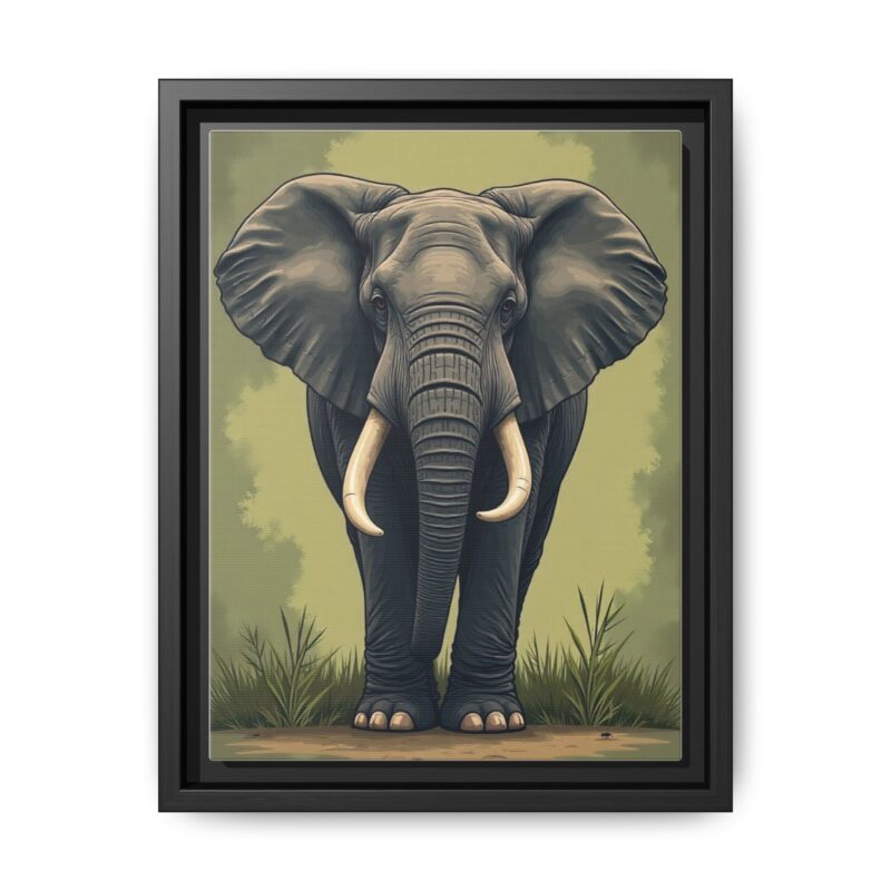 Canvas Elephant Wall Art - Image 6