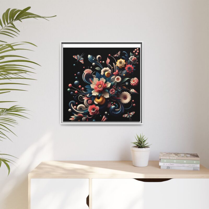 Elevate Your Space with Stunning Floral Abstract Wall Art - Image 145